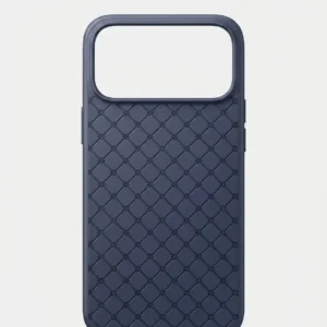 IPHONE 17 PRO MAX WOVEN LEATHER FEEL CASE COLOR BLUE